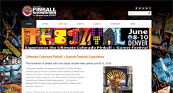 Desktop Screenshot of pinballshowdown.com